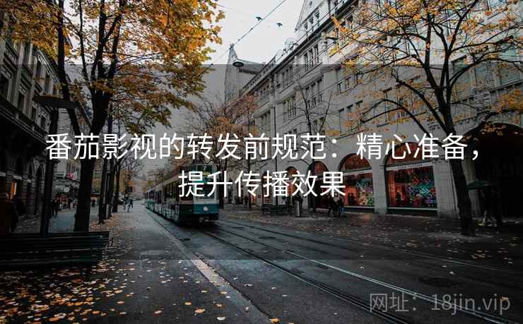 番茄影视的转发前规范：精心准备，提升传播效果