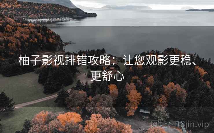 柚子影视排错攻略：让您观影更稳、更舒心